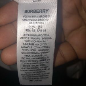 Burberry limited